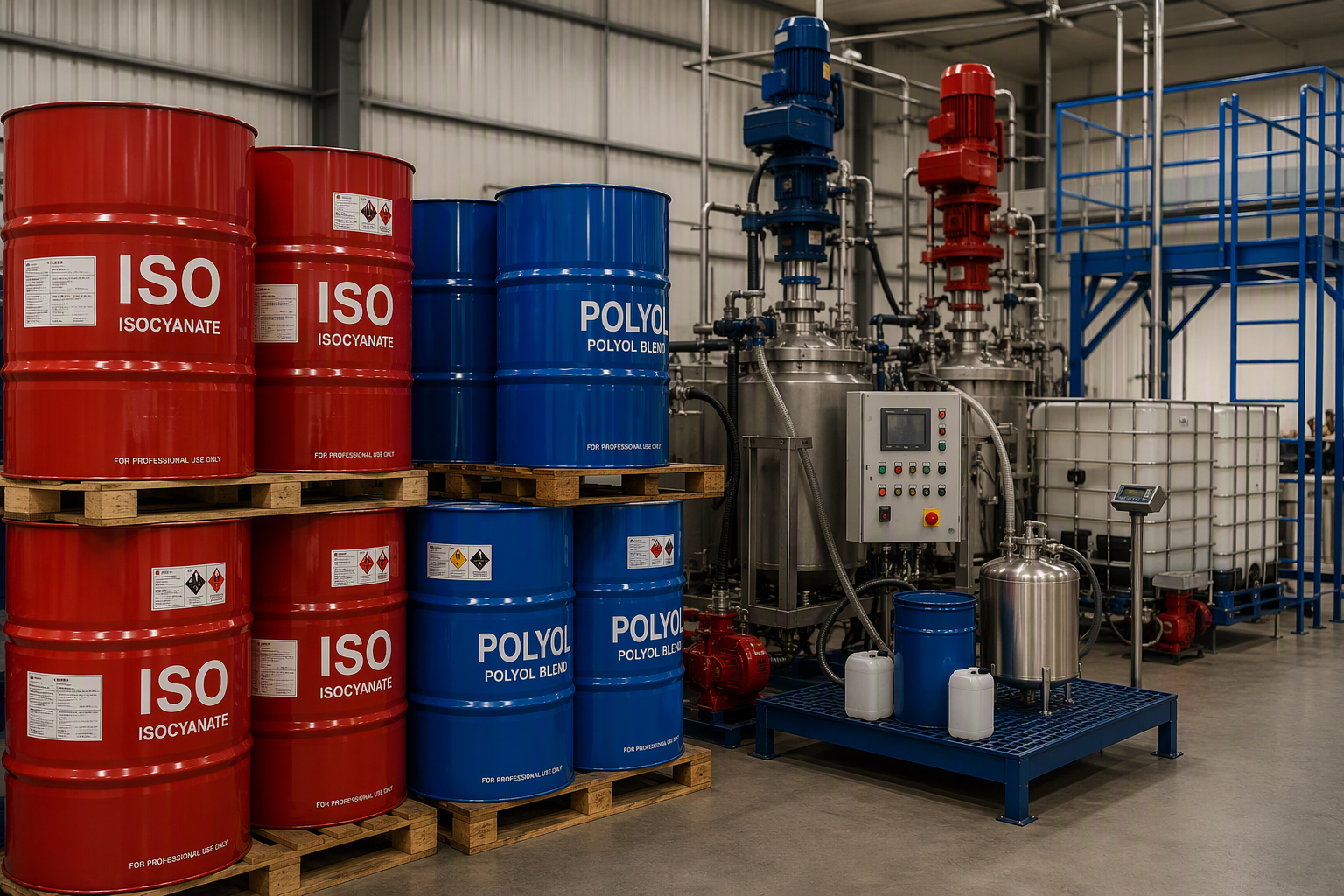 Polyurethane chemical systems